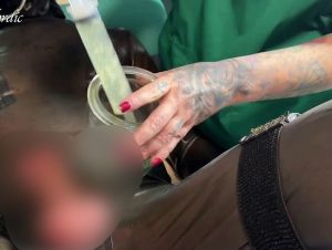 Nica Nordic Porno Video: Zwangsernährung der besonderen Art